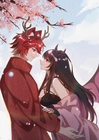 into the cherry blossoms with you @cinanna008