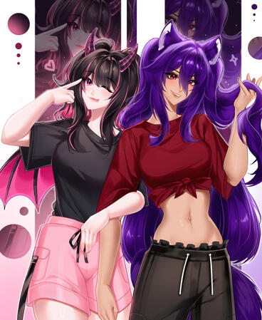 with my favorite kitty @cyinzyx