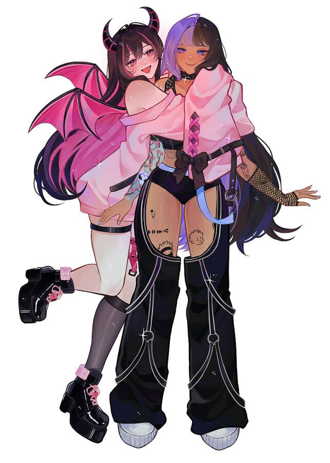 @__koukie → with @riinahoshino